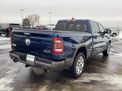 2019 RAM 1500 Longhorn Crew Cab 4x4 6'4' Box