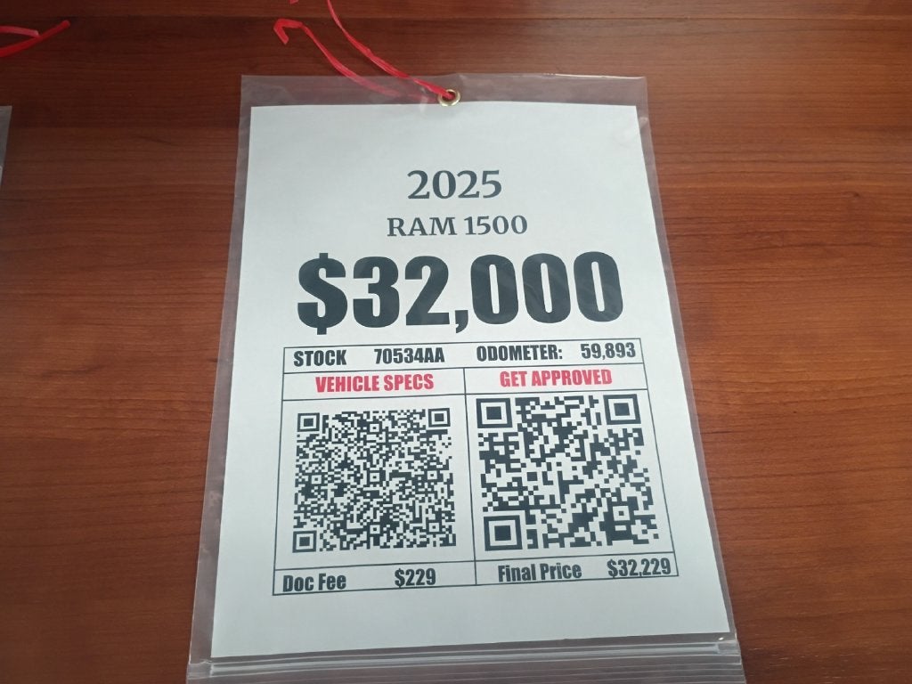 2025 RAM 1500 Lone Star
