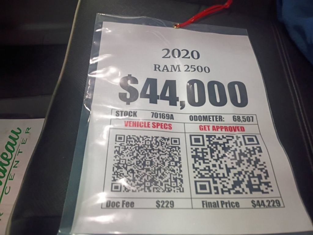 2020 RAM 2500 Laramie