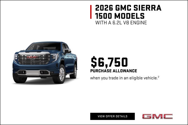$6,750 PURCHASE ALLOWANCE when you trade in an eligible vehicle.2