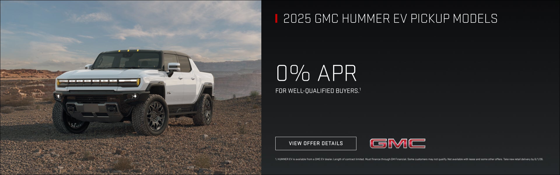 0% APR for well-qualified buyers.1